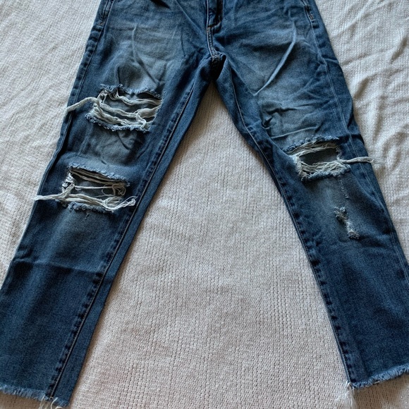 Gilded intent crop boyfriend jeans - Picture 2 of 2